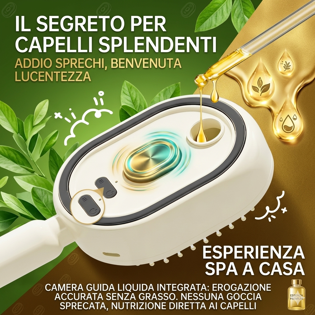 Spazzola Massaggiante a Vapore