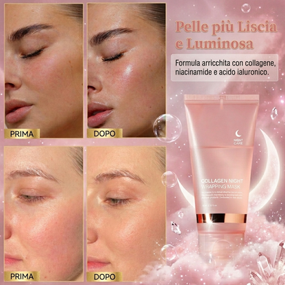 Maschera Notte Illuminante al Collagene
