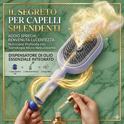 Spazzola Massaggiante a Vapore