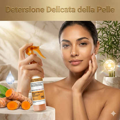 Spray peeling corpo con Acido Kojico e Curcuma
