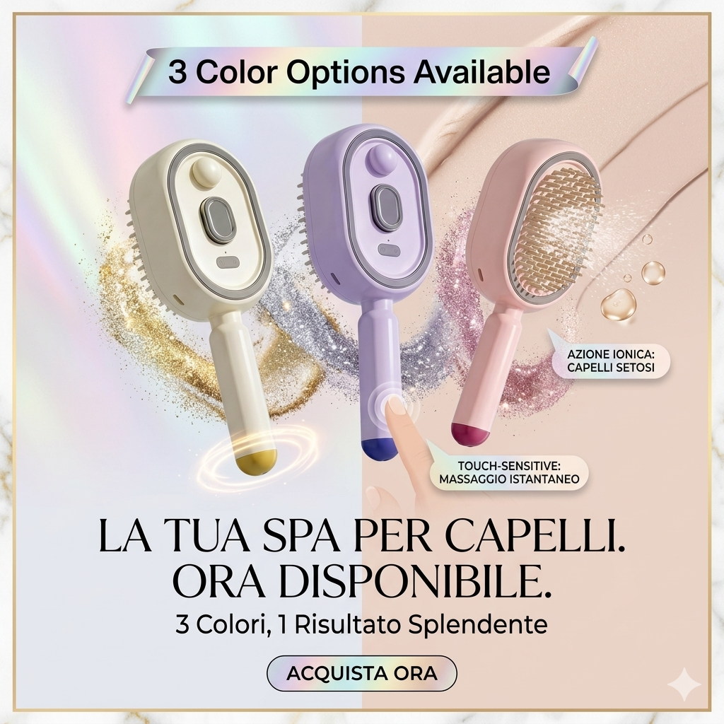 Spazzola Massaggiante a Vapore