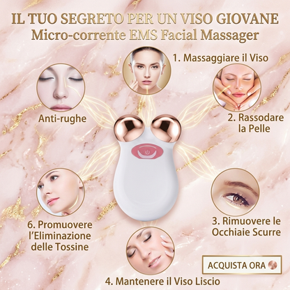 Massaggiatore Viso a due Teste