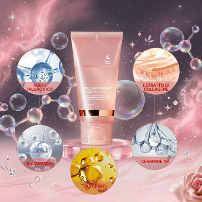 Maschera Notte Illuminante al Collagene