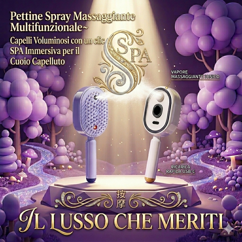 Spazzola Massaggiante a Vapore