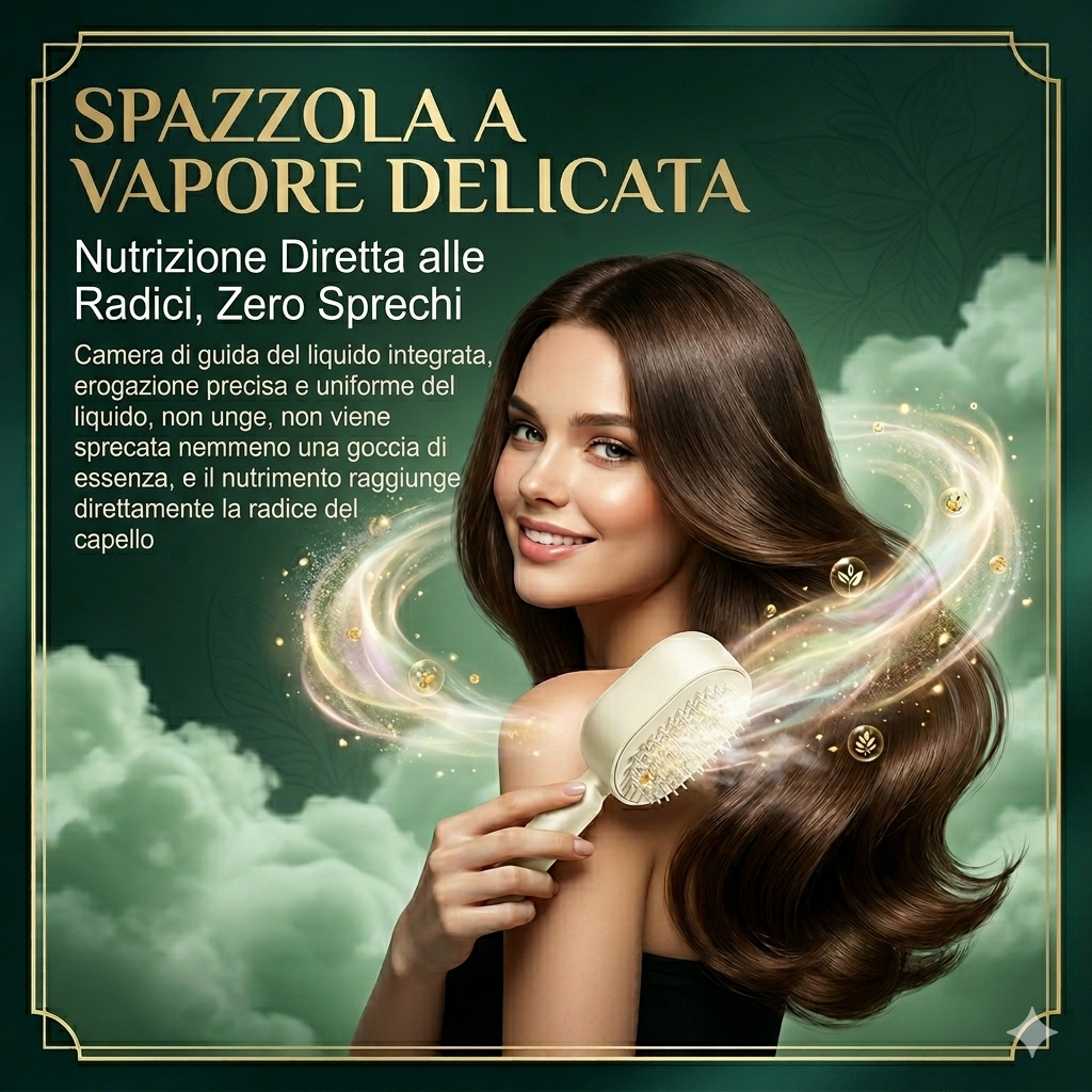 Spazzola Massaggiante a Vapore