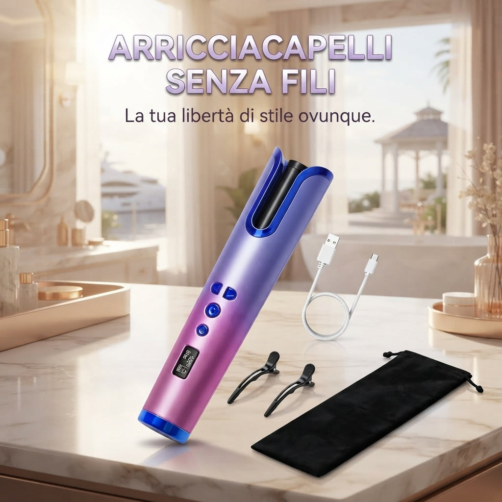 Arricciacapelli Automatico senza Fili